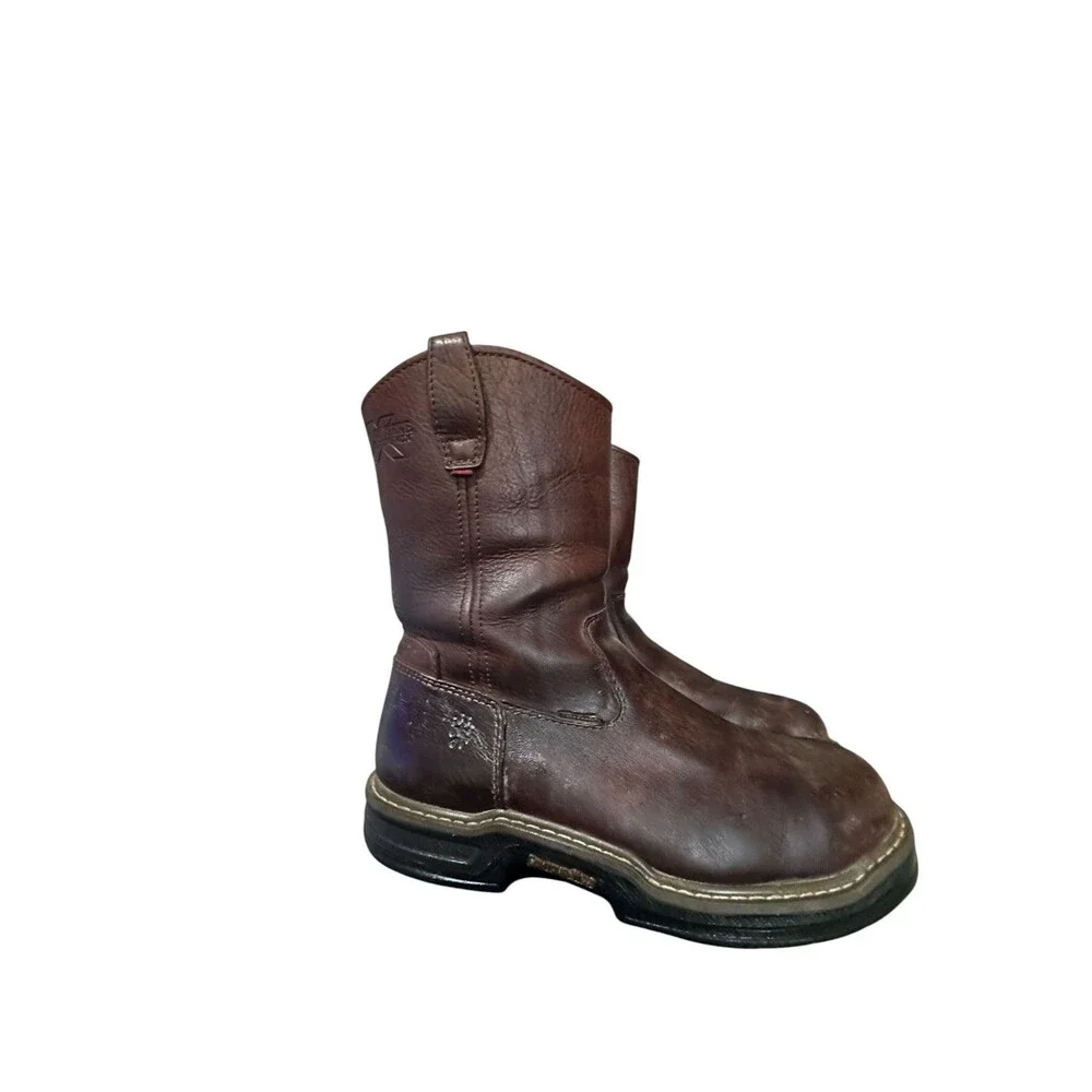 Wolverine Men's Buccaneer Steel Toe Waterproof Wellington Work Boot Size 10 M